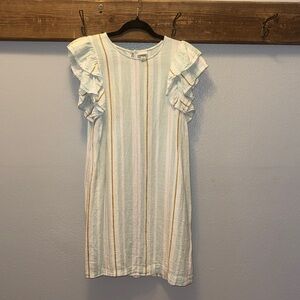 A New Day Pastel Striped Dress